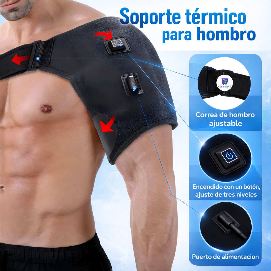 Amohadilla Térmica Para Hombro | Alivia el Dolor y Ayuda a Recuperar tu Movilidad