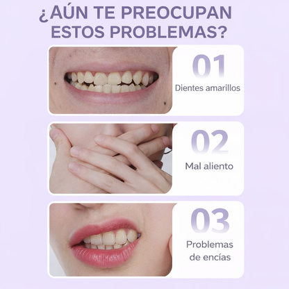 Yasenshi® Blanqueador Dental: ¡El Secreto Púrpura para una Sonrisa Más Blanca!