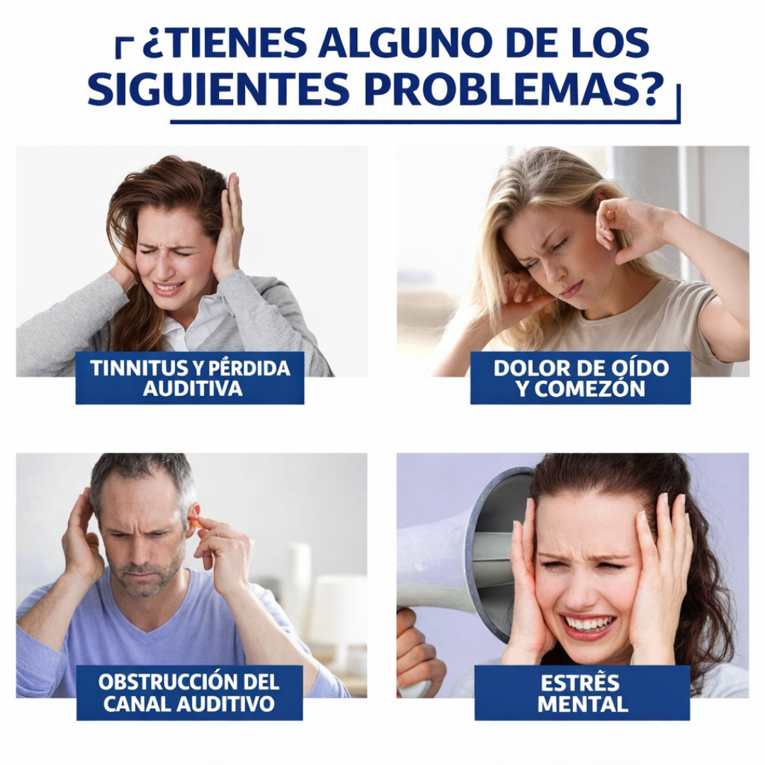 Tinnidrop - ¡Spray Natural para Aliviar el Tinnitus, Mejorar la Audición y Limpiar los Oídos de Forma Segura!