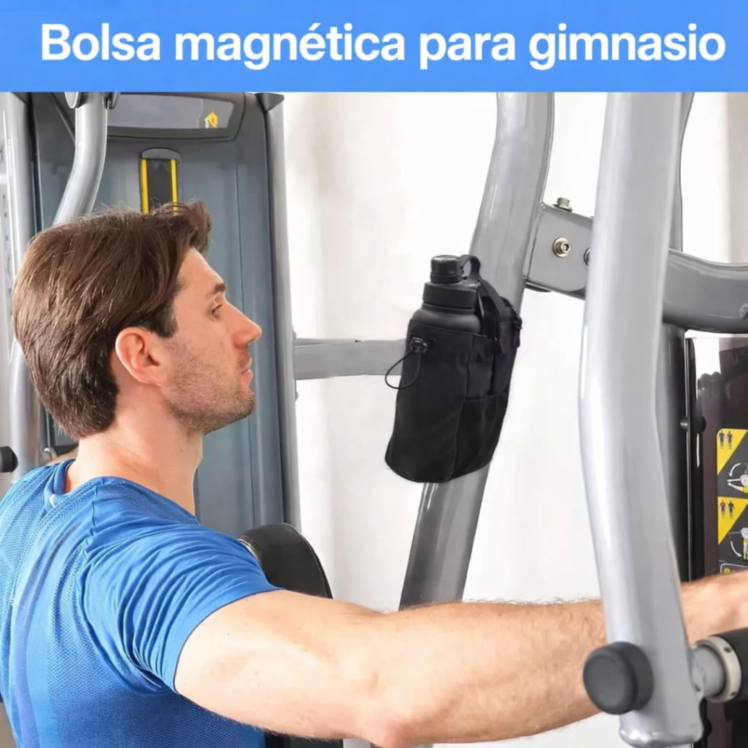 Bolso Magnetico Para Gym, Deportes, Viajes o Actividades al Aire Libre - Ideal para Entrenar Sin Distracciones