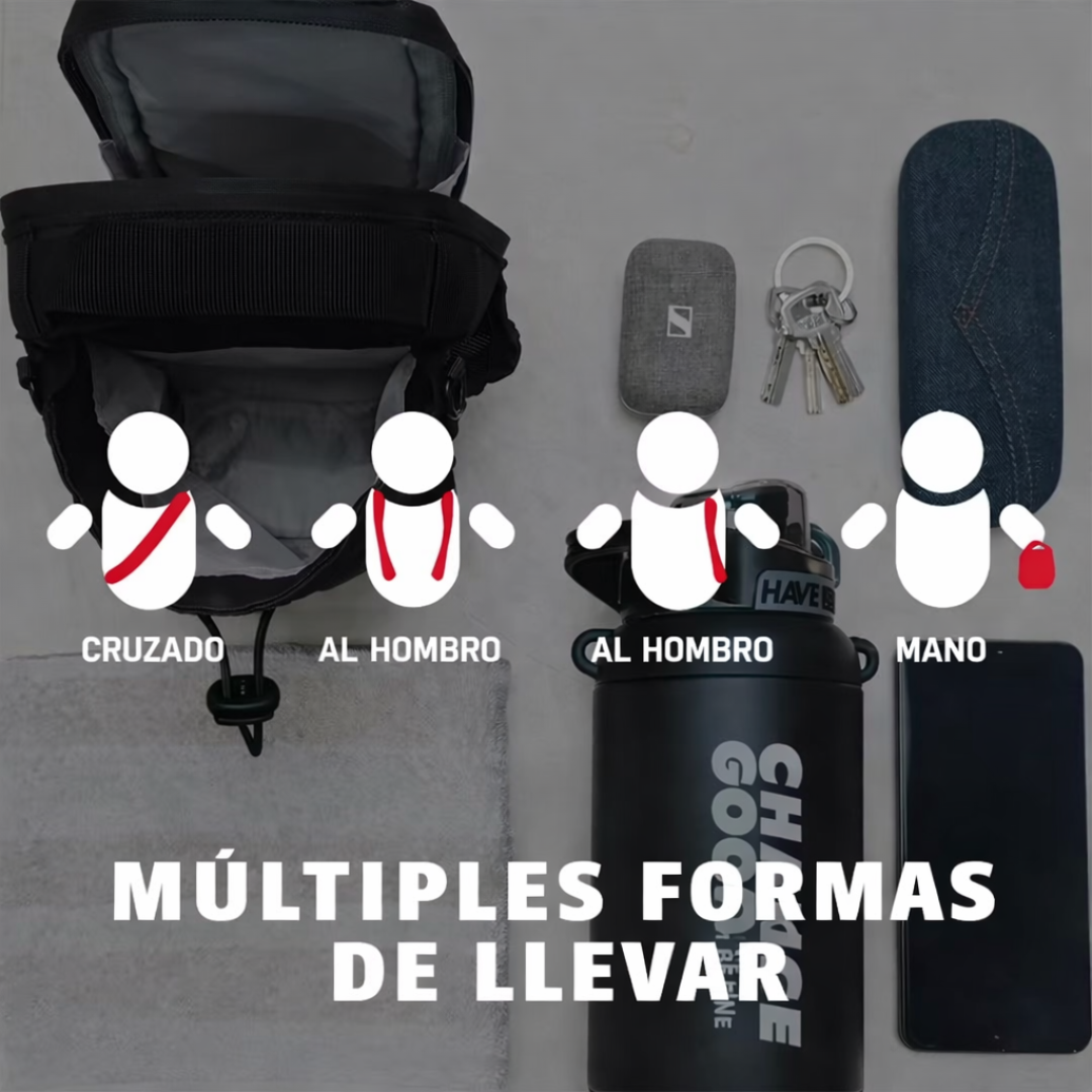 Bolso Magnetico Para Gym, Deportes, Viajes o Actividades al Aire Libre - Ideal para Entrenar Sin Distracciones