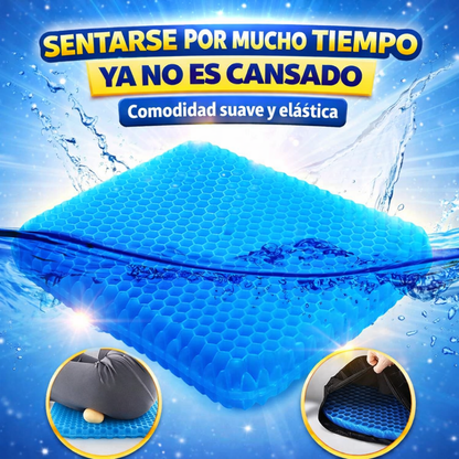 Cojín de Gel Ergonómico ComfortGel™ - Alivia la Presión y Elimina el Dolor al Sentarte por Horas