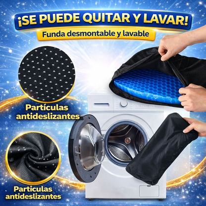 Cojín de Gel Ergonómico ComfortGel™ - Alivia la Presión y Elimina el Dolor al Sentarte por Horas