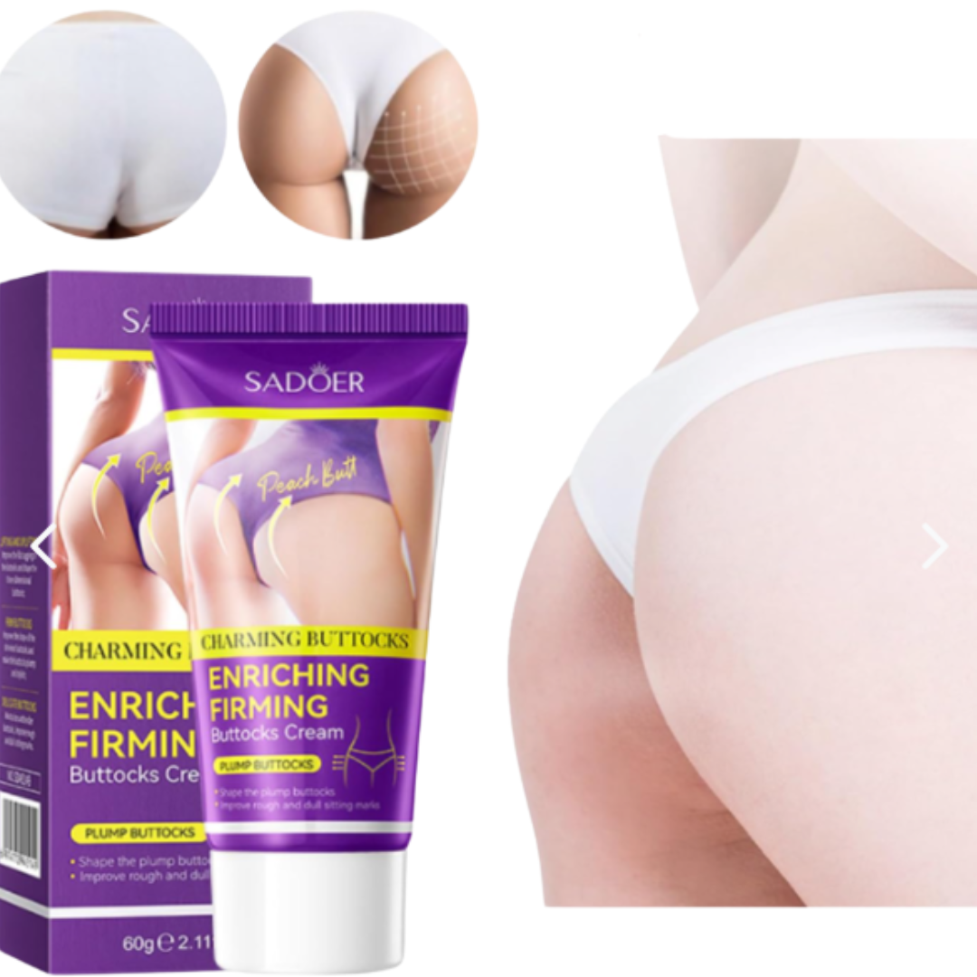 Crema Reafirmante para Glúteos con Fórmula Enriquecida – Piel Más Firme y Suave