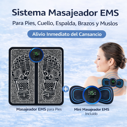 Pack Alivio Total Pro™ -   ¡Alivio Real para Pies, Cuello, Hombros y Espalda al Final del Día!