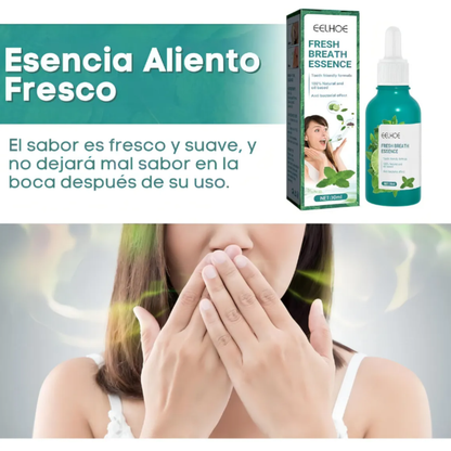 2X1 Esencia Bucal Natural EELHOE® - ¡Aliento Fresco y Protección Antibacteriana!