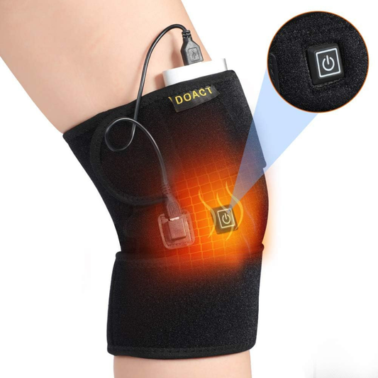 Rodillera Térmica Ajustable con Terapia de Calor y Frío | Alivia el Dolor y Ayuda a Recuperar tu Movilidad