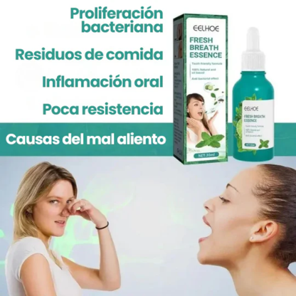 2X1 Esencia Bucal Natural EELHOE® - ¡Aliento Fresco y Protección Antibacteriana!