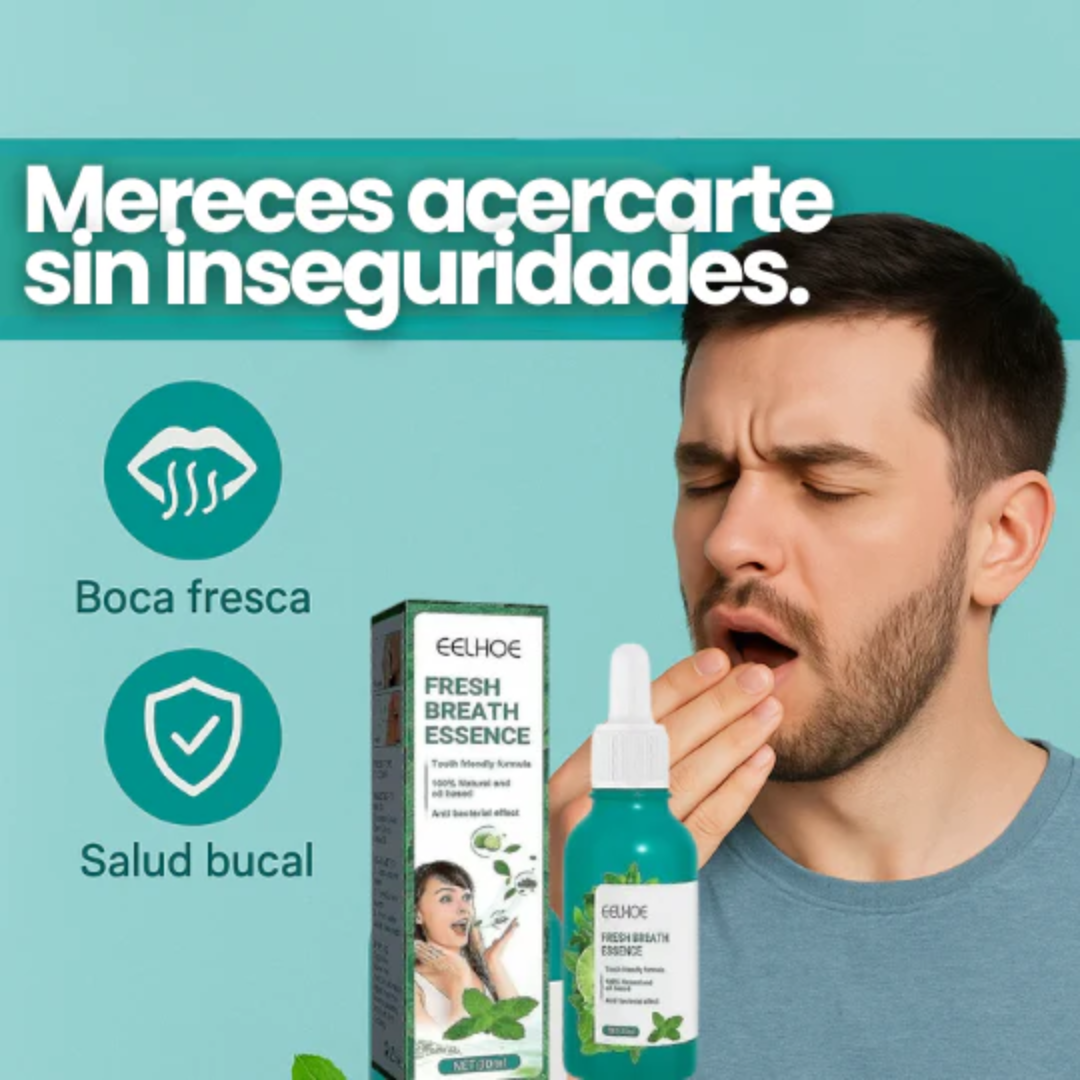 2X1 Esencia Bucal Natural EELHOE® - ¡Aliento Fresco y Protección Antibacteriana!