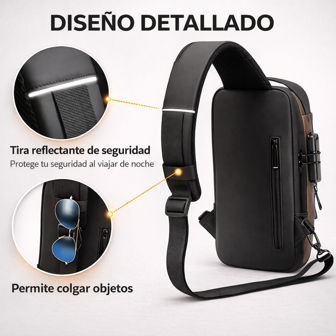 Bolso Antirrobo Con Candado