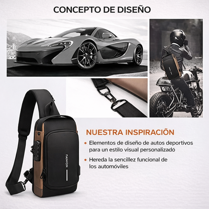 Bolso Antirrobo Con Candado