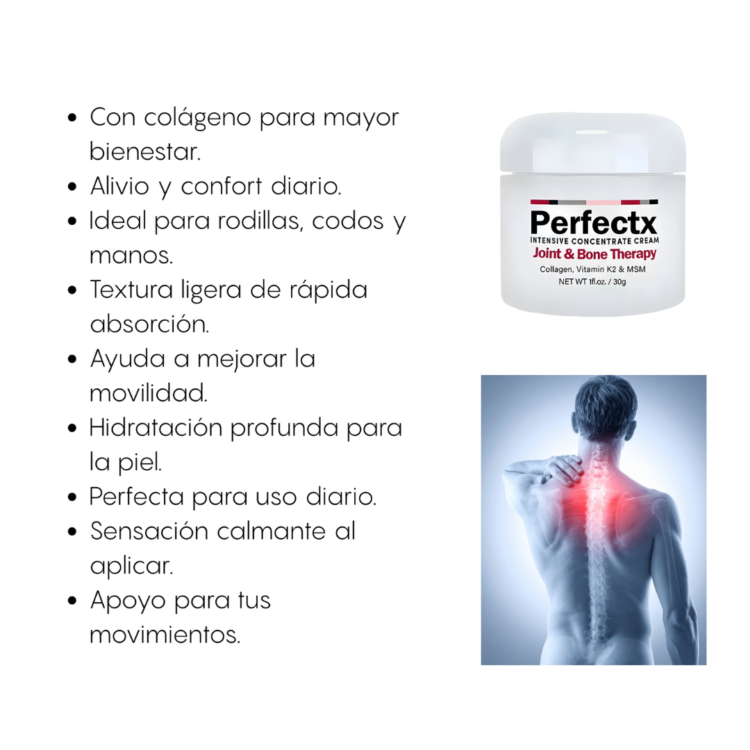 PerfectX™ – La crema natural que devuelve la movilidad a tus huesos y articulaciones