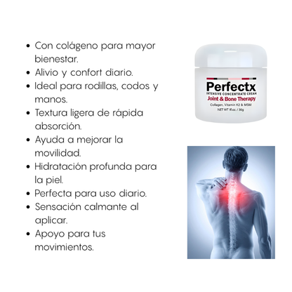 PerfectX™ – La crema natural que devuelve la movilidad a tus huesos y articulaciones