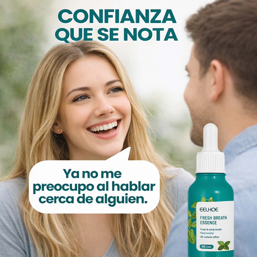 2X1 Esencia Bucal Natural EELHOE® - ¡Aliento Fresco y Protección Antibacteriana!