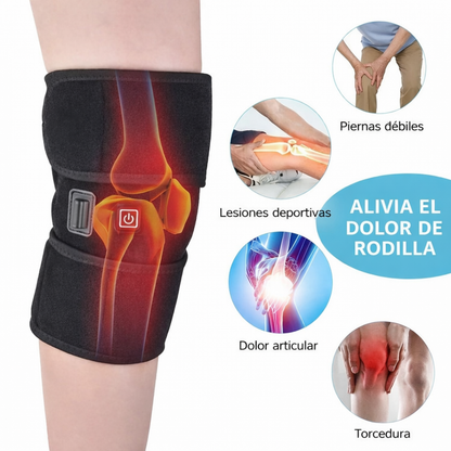 Rodillera Térmica Ajustable con Terapia de Calor y Frío | Alivia el Dolor y Ayuda a Recuperar tu Movilidad