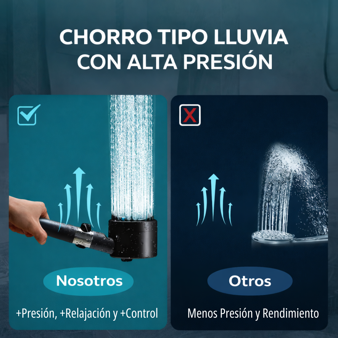 Ducha Masajeadora Hydrazen™ - SIENTE EL CAMBIO DESDE LA PRIMERA DUCHA