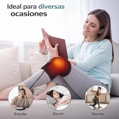 Rodillera Térmica Ajustable con Terapia de Calor y Frío | Alivia el Dolor y Ayuda a Recuperar tu Movilidad