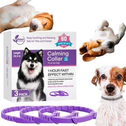 COLLAR CALMANTE PARA PERROS X 3