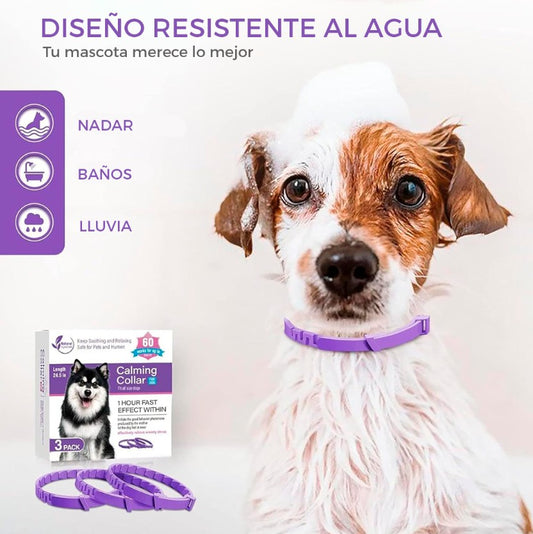 COLLAR CALMANTE PARA PERROS X 3
